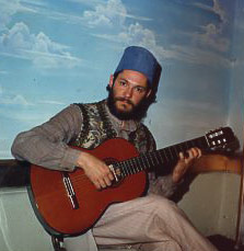 Harry Chalmiers performing in Othello